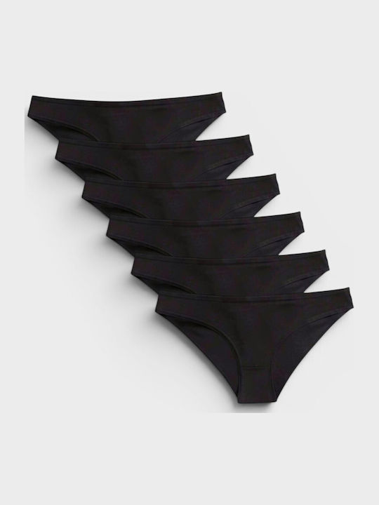 Γυναικεία Slip MultiPack Μαύρα