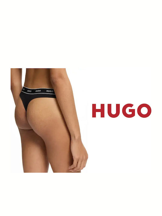 Γυναικεία String 3Pack Μαύρα