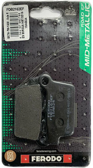 Ferodo Motorcycle Brake Pads Rear Eco Friction for Yamaha WRF 250 / YZF 250 / Kawasaki KXF for Kawasaki KXF 250 Yamaha WRF 250