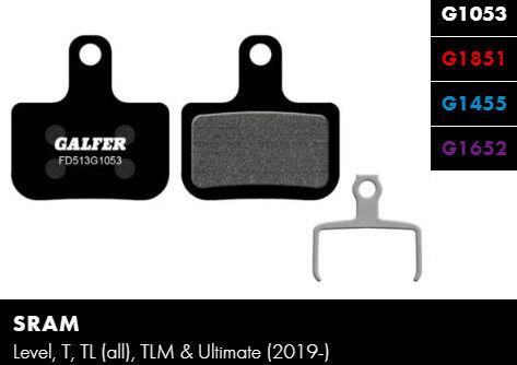Galfer Motorcycle Brake Pads