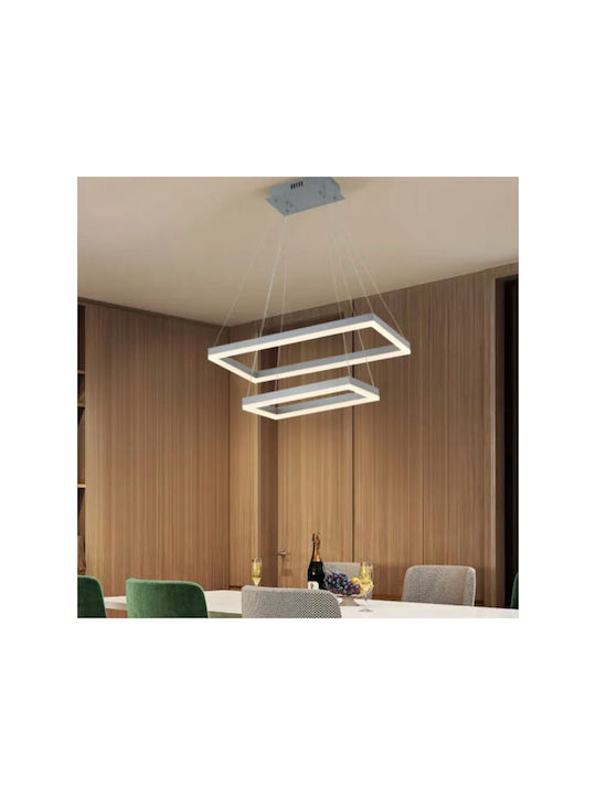 Jiju Lumini Suspendate Alb LED