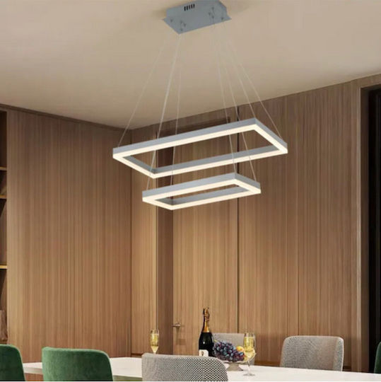 Jiju Lumini Suspendate Alb LED
