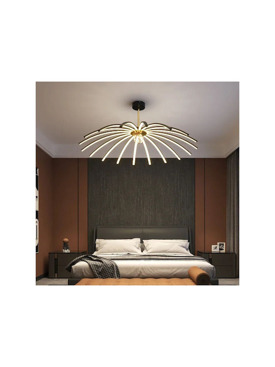 Jiju Lumini Suspendate LED Cu Lumină Alb Natural 90x90cm