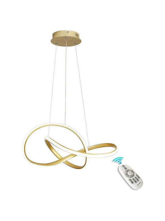 Jiju Lumini Suspendate Auriu LED