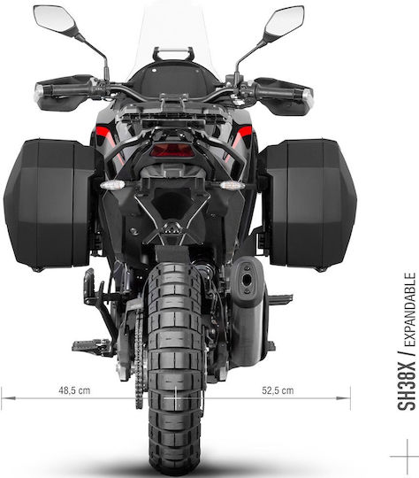 Βάσεις 3p System Σαμάρια Shad 3p System Moto Morini X-cape 700