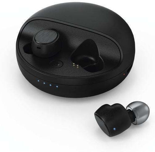 HAMA Disc In-ear Bluetooth Handsfree Căști cu Carcasă de Încărcare Negru