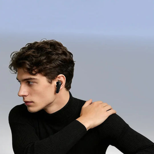 BlackView AirBuds 17 Bluetooth Handsfree Ακουστικά με Αντοχή στον Ιδρώτα και Θήκη Φόρτισης Μαύρα