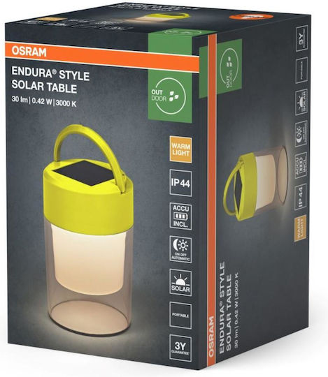 Osram Επιτραπέζιο Ηλιακό Φωτιστικό Φανάρι 0.42W IP44