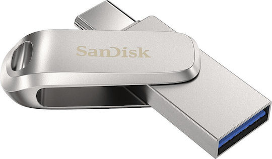 Sandisk Ultra Dual Drive Luxe 2TB USB 3.2 Stick με σύνδεση USB-C