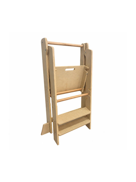 Learning Tower for Painting from Wood Beige