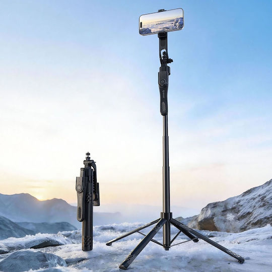 Orico Selfie-Stick Handy-Stative Bluetooth Schwarz