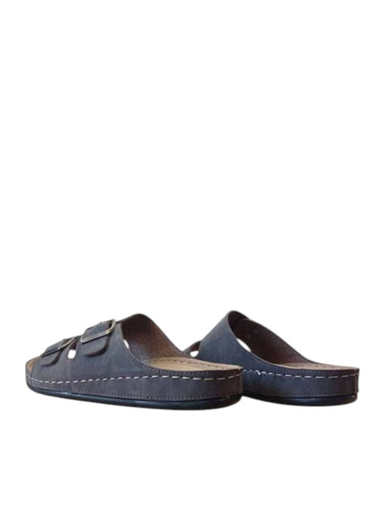 Herrensandalen in Schwarz Farbe