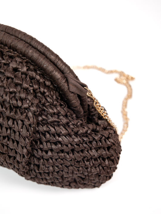 Straw Women's Clutch Bag Black SCDGKBB561450 Black-os