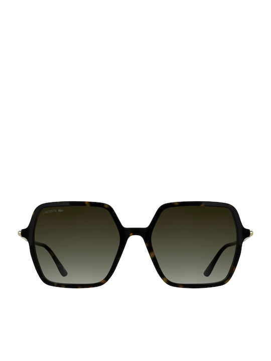 Lacoste Ochelari de Soare Pentru Femei cu Ramă din Acetat Tortoise Maro și Lentilă Maro L6079S-230