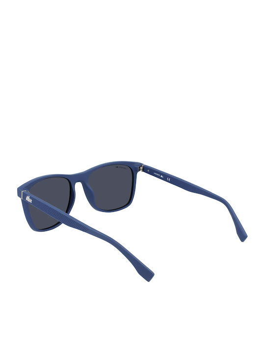 Lacoste Ochelari de Soare pentru Bărbați cu Ramă Albastră și Lentilă Albastră L860SE-424