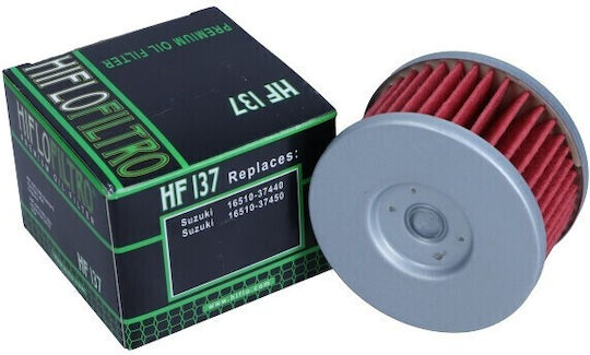 Hiflofiltro Motorradölfilter für Suzuki DR 650 91'-10'/XF 650 97'-02'/DR 800 99'-00 für Suzuki XF650 Freewind