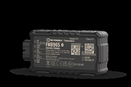Teltonika OBD GPS-Tracker FMB965 GNSS Für Motorräder Wasserdicht IP67