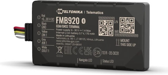 Teltonika GPS Tracker FMC920 (M5M01) 4G/LTE Bluetooth GNSS GPRS GSM for Cars IP54