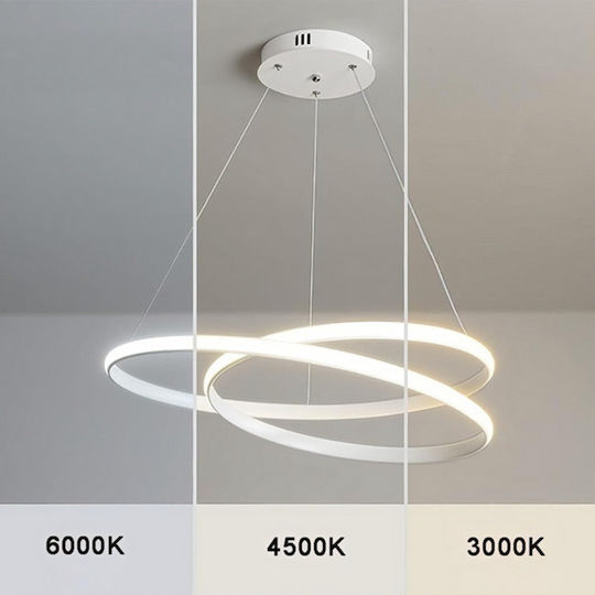 Jiju Lumini Suspendate Alb LED