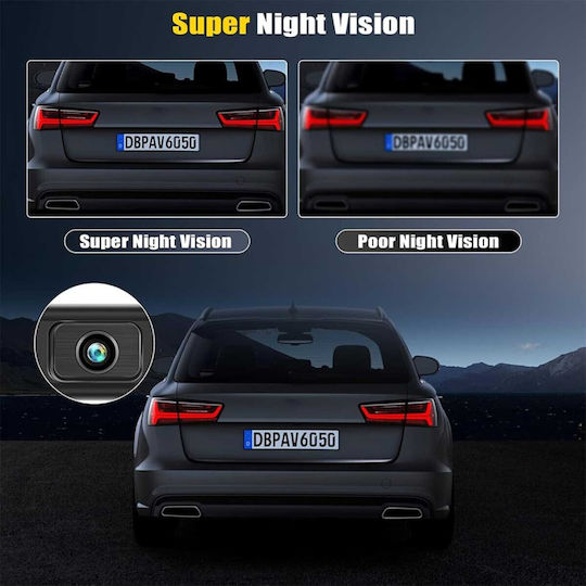 1080P Windshield Car DVR Set with Rear Camera, 3.16" Display with Suction Cup