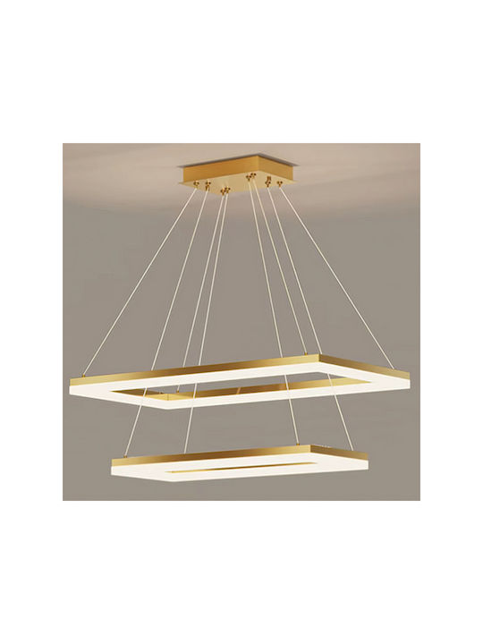 Jiju Lumini Suspendate Auriu LED
