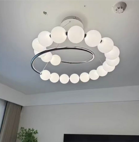 Lightplanet Lumini Suspendate Alb LED Cu Lumină Alb Rece