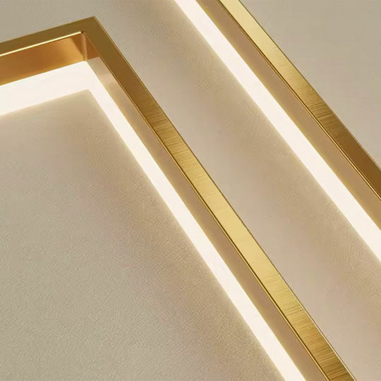 Jiju Lumini Suspendate Auriu LED