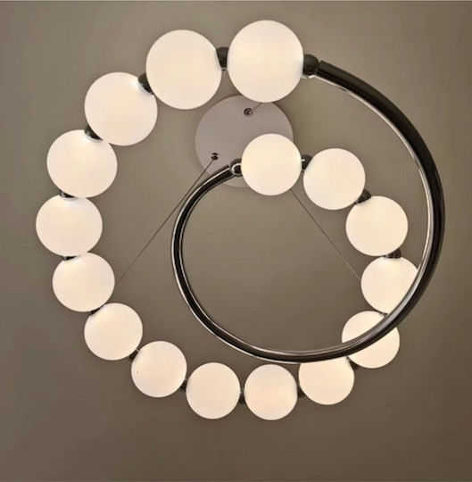 Lightplanet Lumini Suspendate Alb LED Cu Lumină Alb Rece