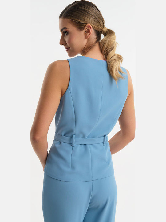 Hellblaues Damen Weste