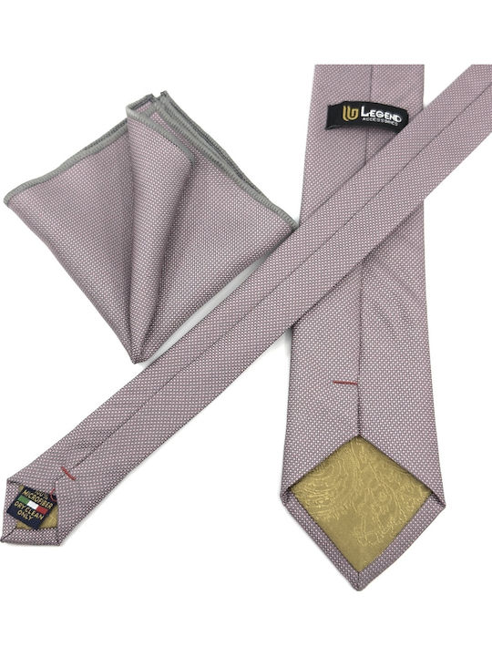 Legend Accessories Set Cravate Bărbați Monocromie Violet