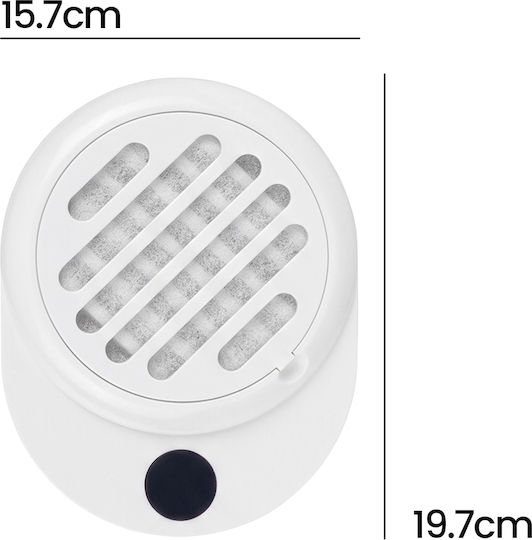 Avizar Nail Dust Collector Magnetic Filter 5w White