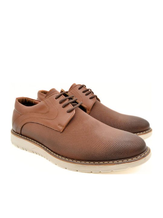Herren Freizeitschuhe Leder Anatomic Tabac Braun DR431