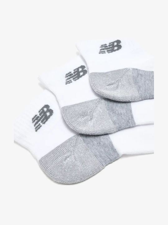 New Balance Чорапи за бягане Бели 3 чифта