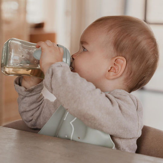 Baby Oliver Baby Sippy Cup Plastic with Handles Green 300ml