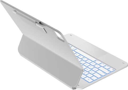 Typecase Edge Klappdeckel Robust mit Tastatur Weie (iPad Pro 13 2024/2025)