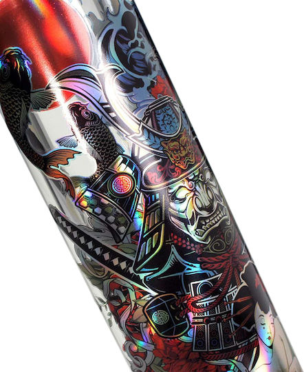 Black Leaf Bongs 50mm Mehrfarbig 4 Stück
