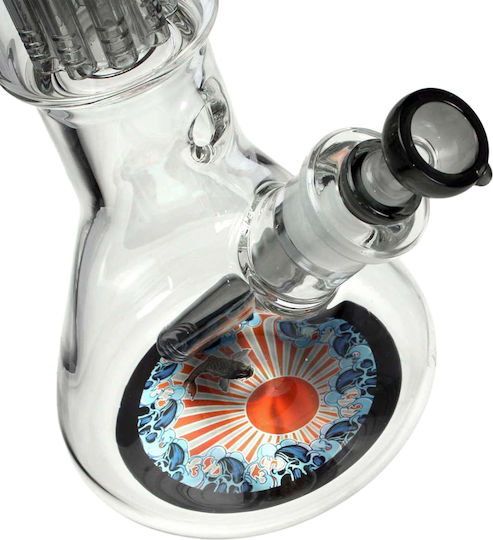 Black Leaf Bongs 50mm Mehrfarbig 4 Stück