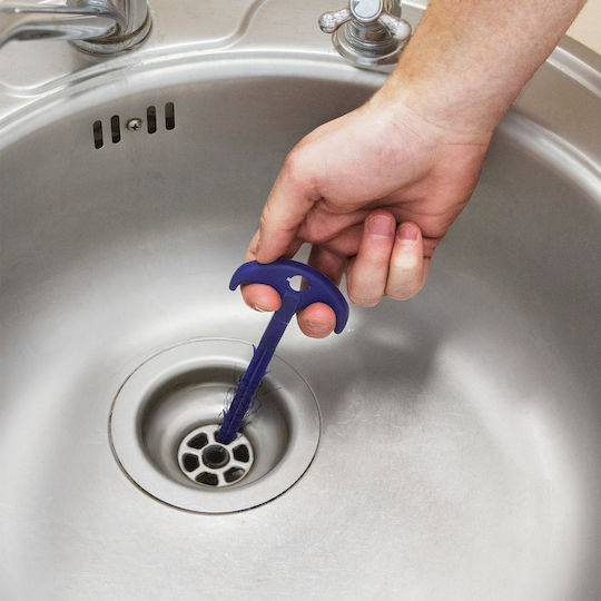 Abflussfreiheitsmittel 57 Cm Kunststoff Flexibel Blau