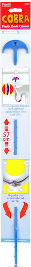 Abflussfreiheitsmittel 57 Cm Kunststoff Flexibel Blau