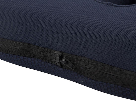 Pernă de șezut pentru coccis 40x40x7cm în culoare albastră ZK12763QWS17