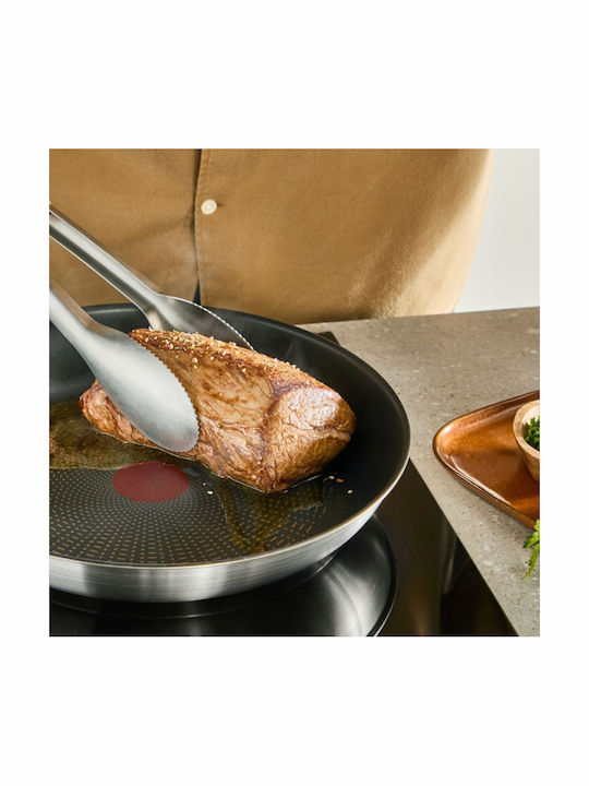 Tefal Emotion+ Τηγάνι από Αλουμίνιο με Αντικολλητική Επίστρωση 20cm