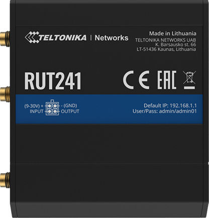 Teltonika RUT241 v1 Wireless 4G Router