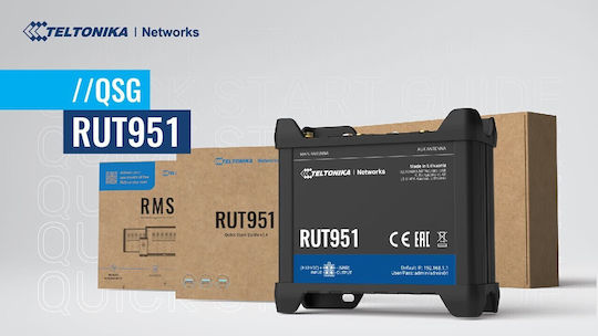 Teltonika RUT951 v1 Ασύρματο 4G Router με 4 Θύρες