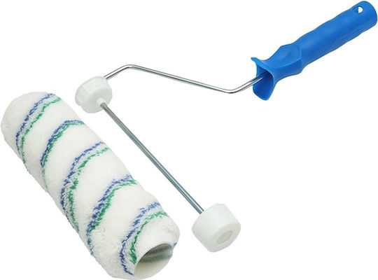 Microfiber Paint Roller Striped Handle Smooth & Semi-Smooth Surfaces