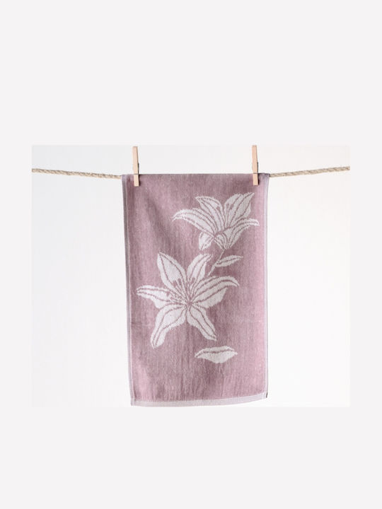 Kentia Stylish Handtuch 30x50cm Mauve Gewicht 500gr/m²