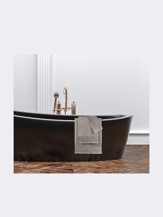Guy Laroche Bath Towels Set 3 Pieces Monica Wenge Weight 500gr/m²