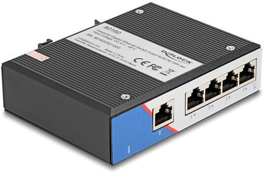 DeLock Comutator Ethernet Gigabit L2 cu 5 Porturi Gigabit (1 Gbps) Ethernet
