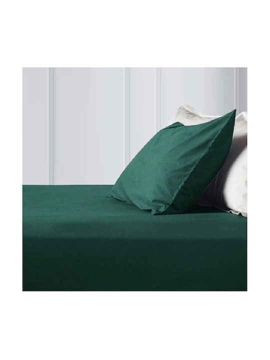 Kotonia Home Decorative Pillow Case 100% Cotton Blue 40x40cm