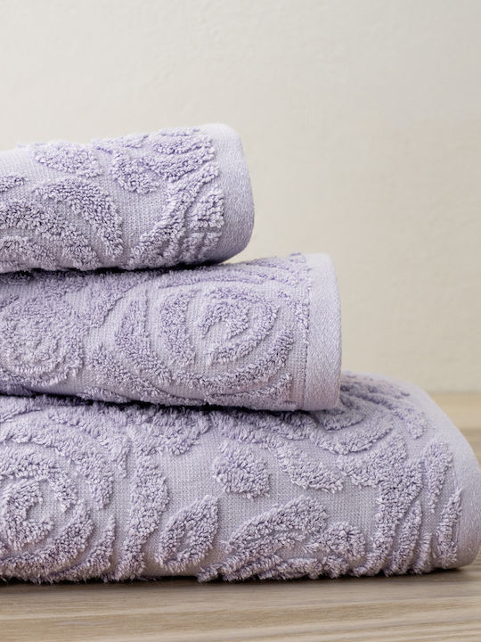 Nima Bath Towels Set 3 pcs Melani Butterflies Weight 450gsm