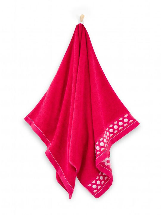 Zwoltex Zwoltex Badetuch 70x140cm Fuchsie Gewicht 450gr/m²